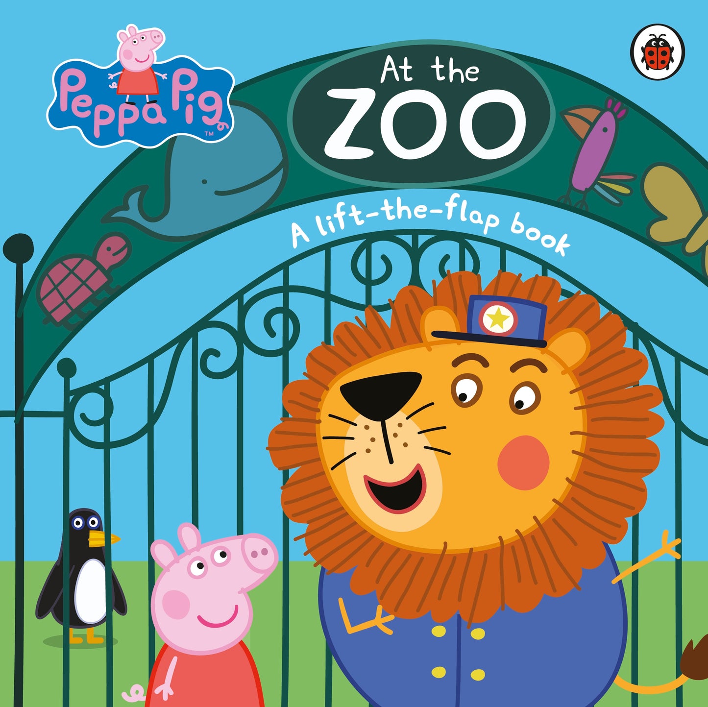 Peppa Pig At the Zoo a Lift-The-Flap Board Book | Gift Book | Books Make Great Gifts