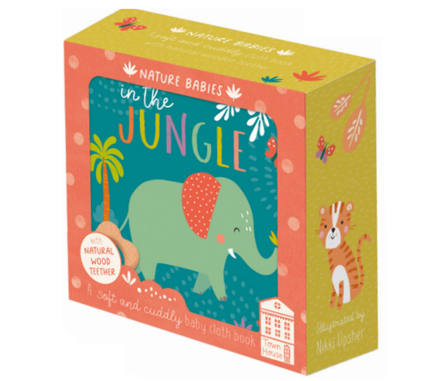 In the Jungle - a soft and cuddly baby Cloth Book | Gift Book | Books Make Great Gifts