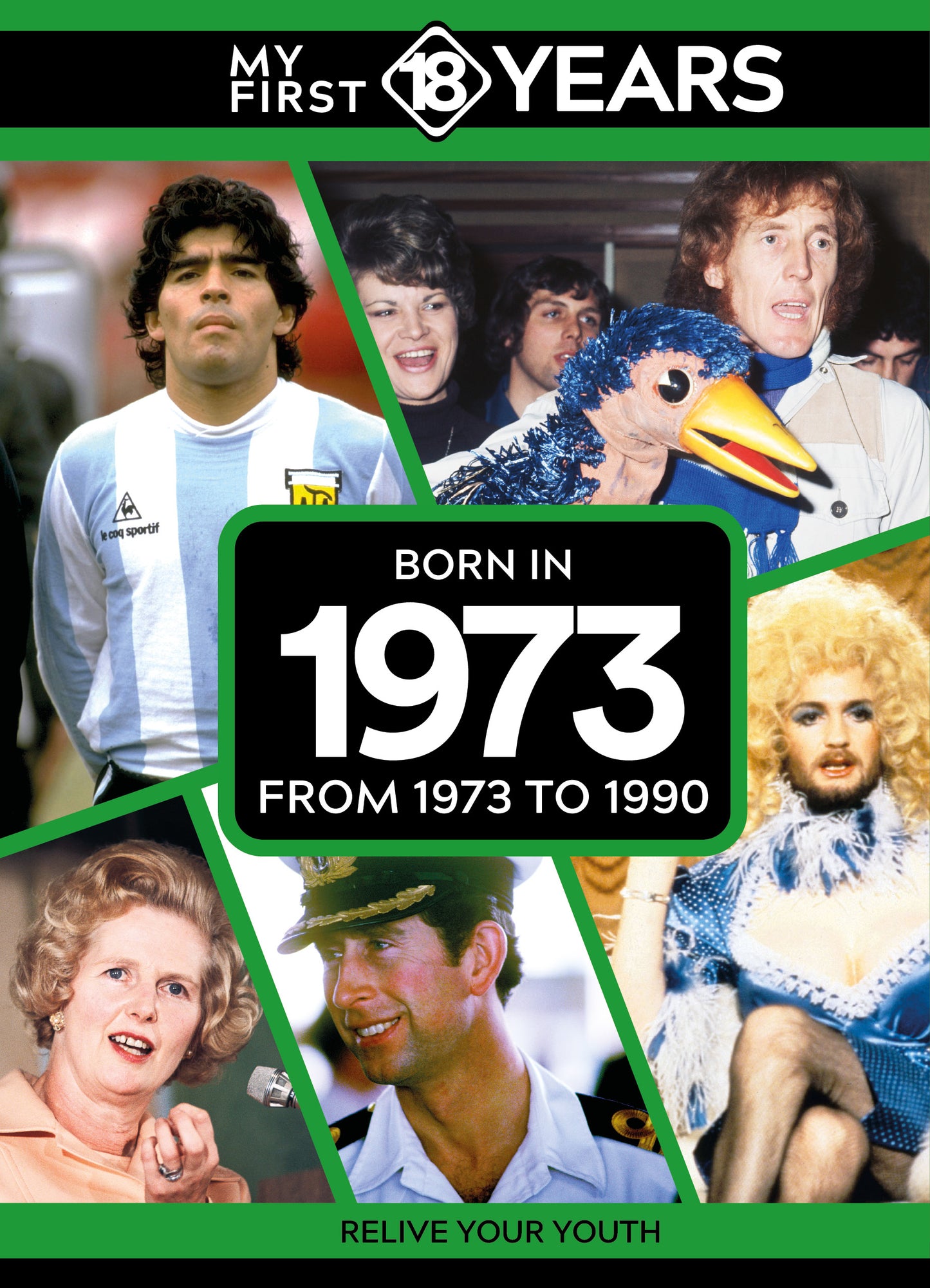 My First 18 Years - Born in 1973 | Gift Book | Books Make Great Gifts