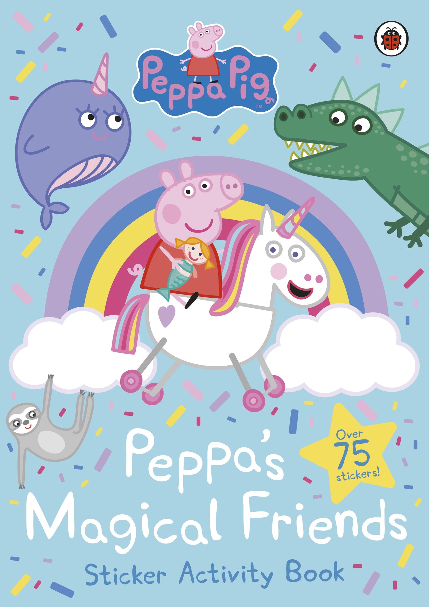 Peppa Pig Magical Friends Sticker Activity Book - Over 75 stickers! | Gift Book | Books Make Great Gifts