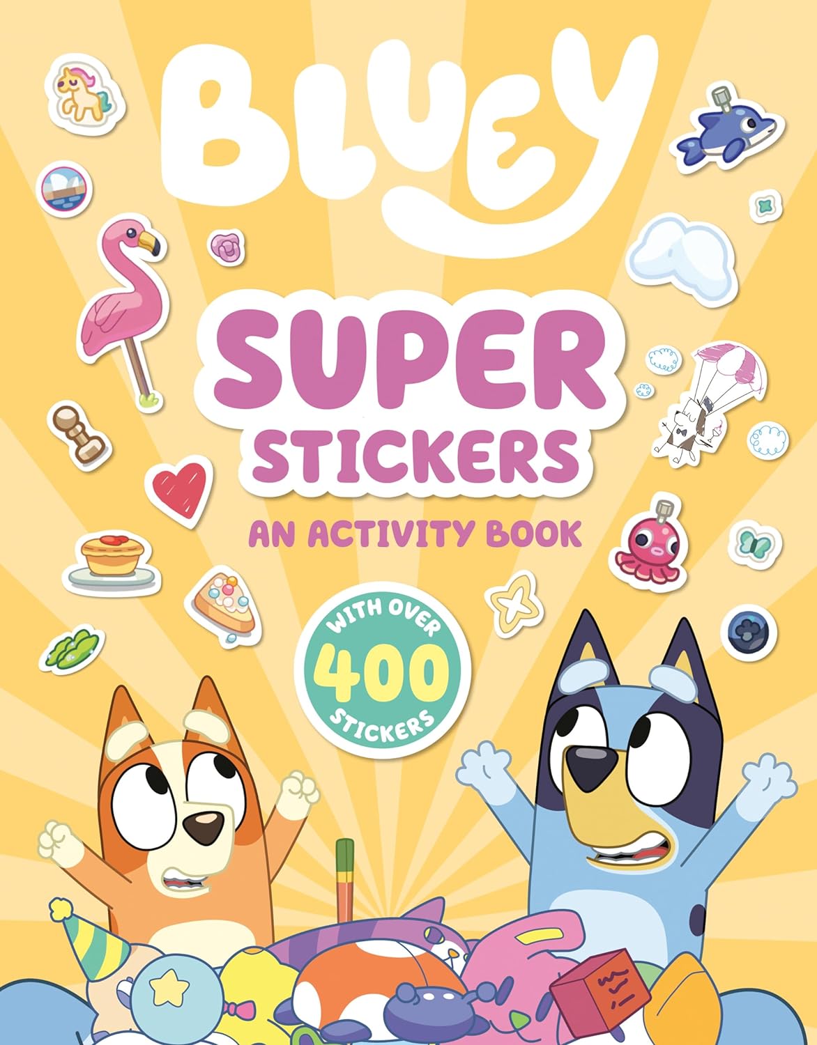 Bluey Super Stickers and Activity Book - With over 400 stickers | Gift Book | Books Make Great Gifts