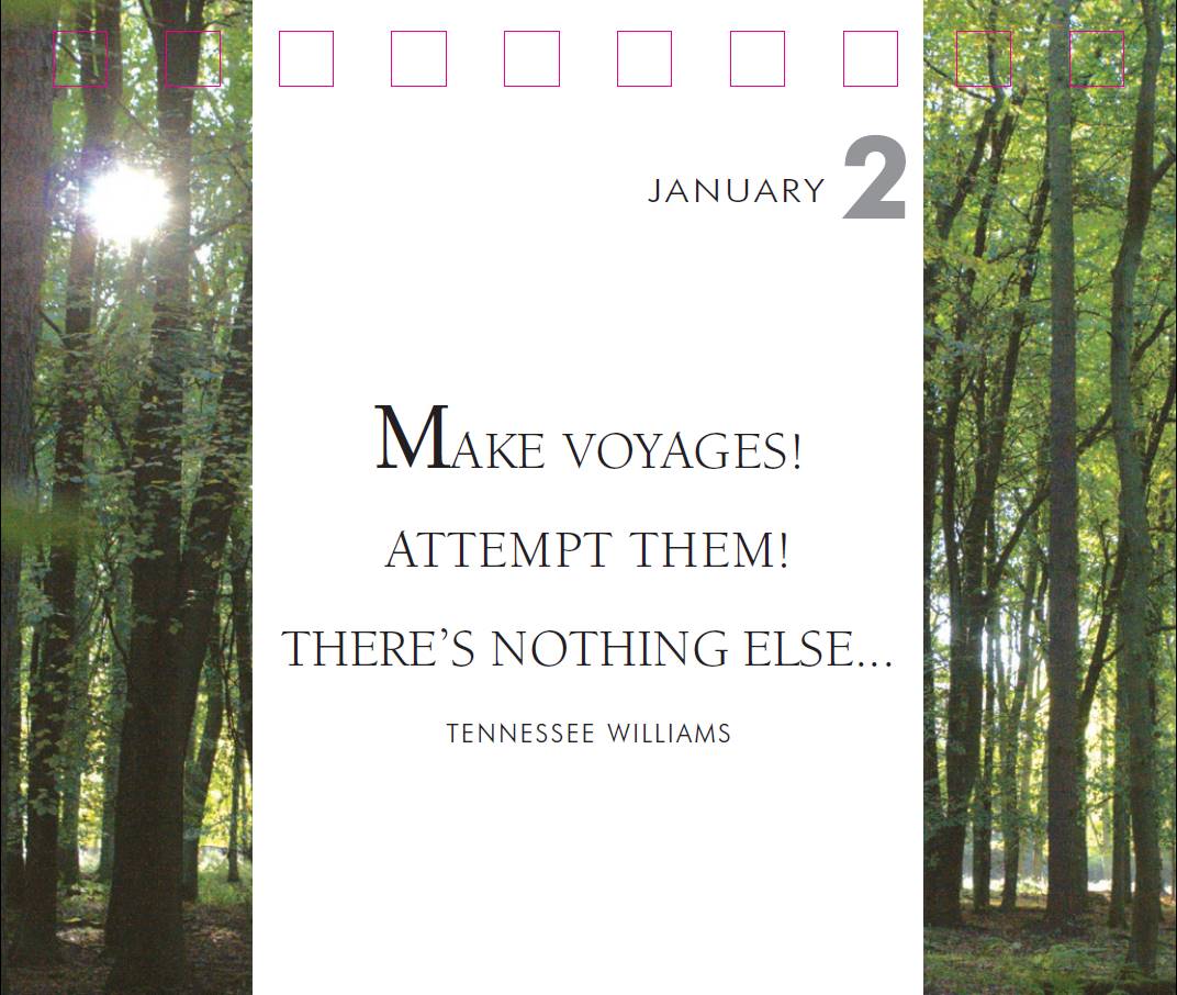 365 Inspiration Perpetual Calendar | Gift Book | Books Make Great Gifts