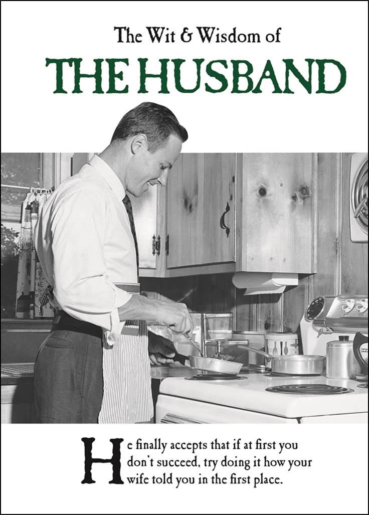 The Wit and Wisdom of The Husband | Gift Book | Books Make Great Gifts