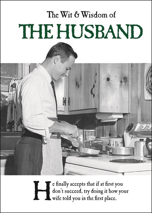 The Wit and Wisdom of The Husband | Gift Book | Books Make Great Gifts