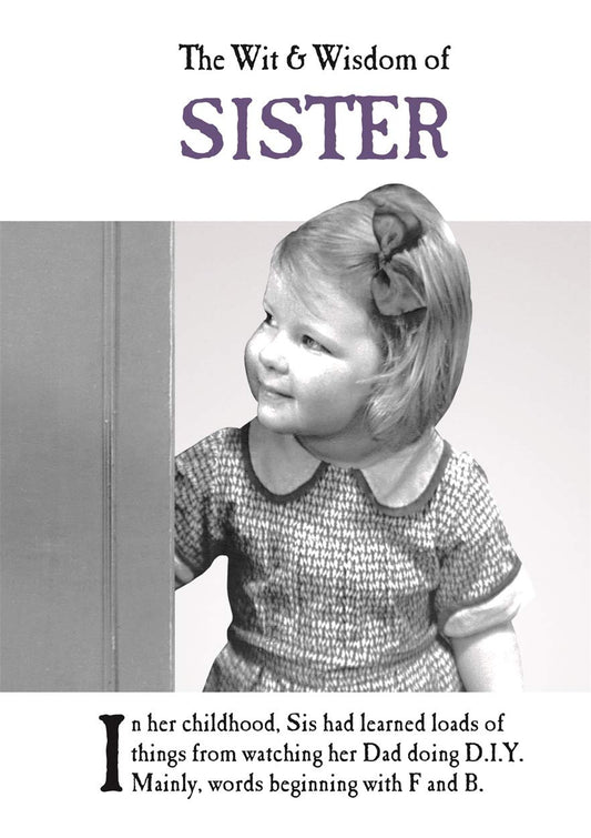 The Wit and Wisdom of Sister | Gift Book | Books Make Great Gifts