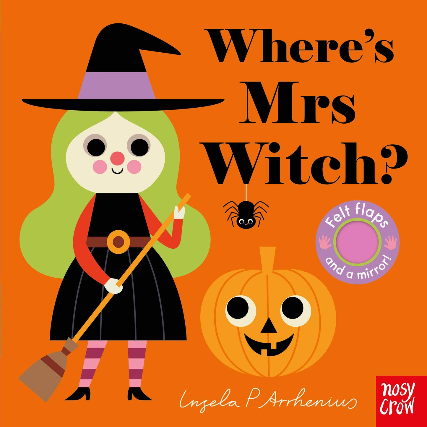 Where's Mrs Witch? Felt Flaps and a mirror! | Gift Book | Books Make Great Gifts