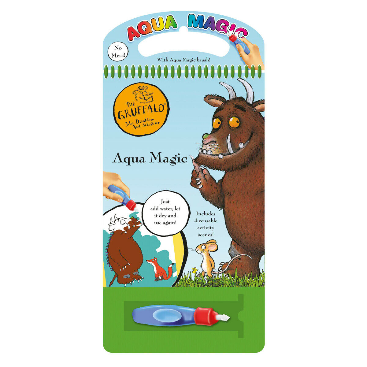 Gruffalo Aqua Magic - Just add water, let it dry and use again! | Gift Book | Books Make Great Gifts