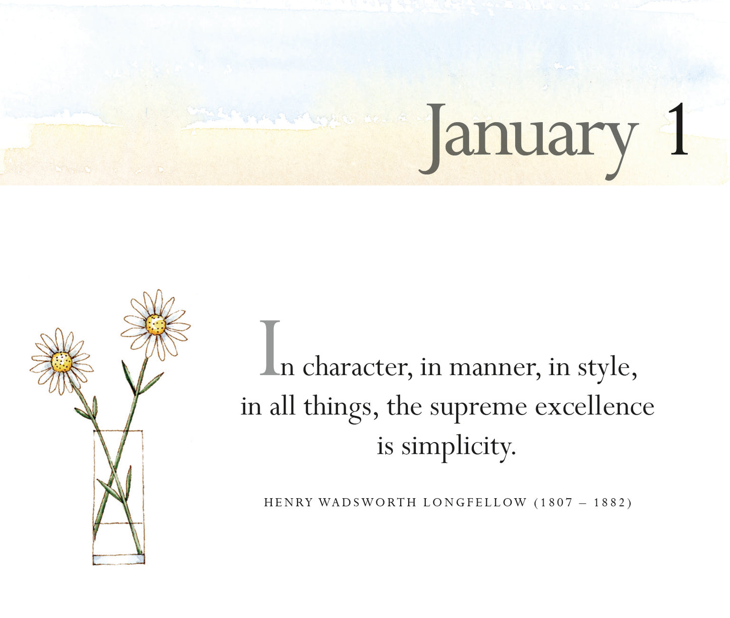 365 Simpler Days Perpetual Calendar | Gift Book | Books Make Great Gifts