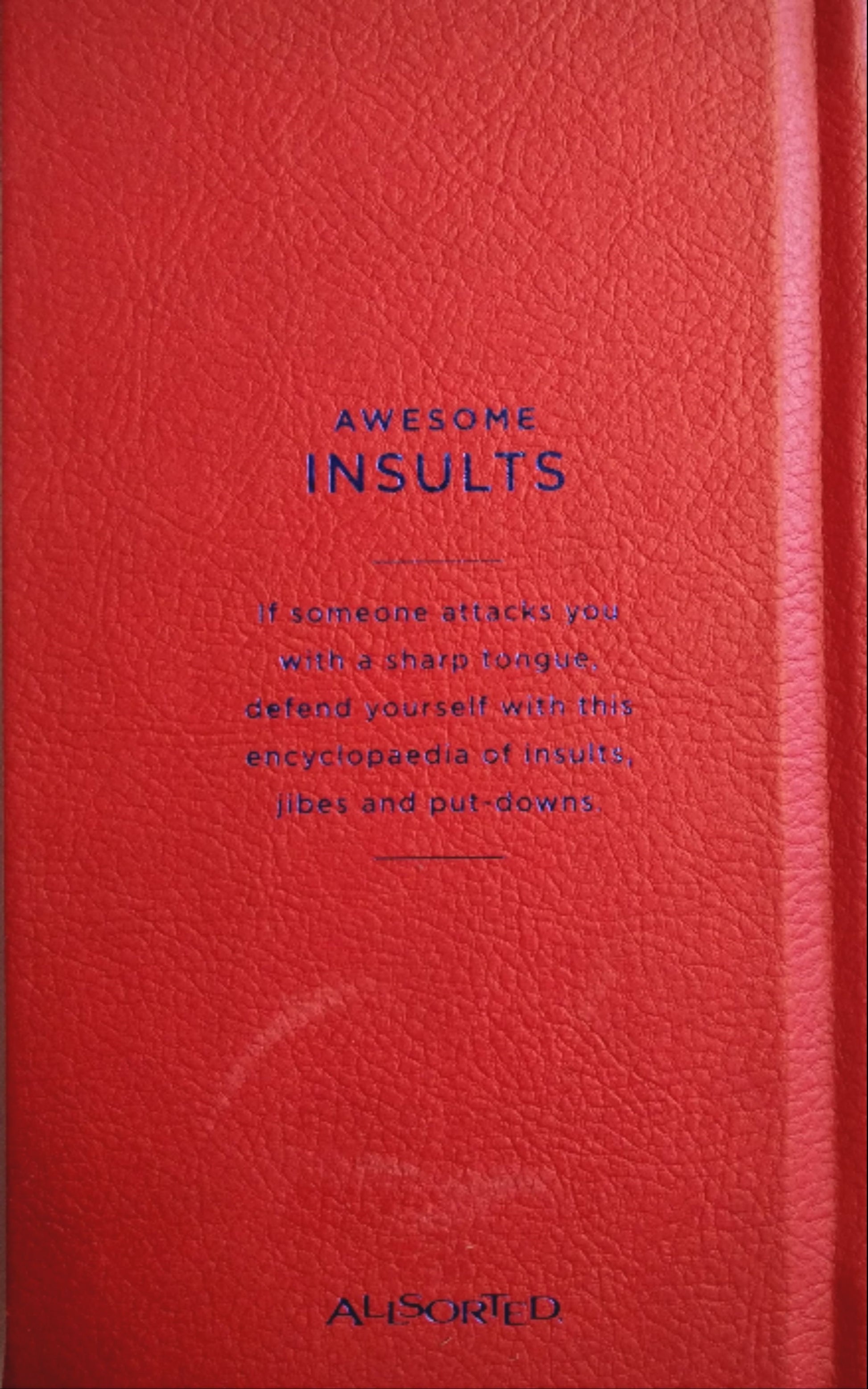 One Liners Awesome Insults | Gift Book | Books Make Great Gifts