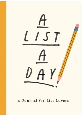 A List a Day - A Purposeful Guided A5 Journal | Gift Book | Books Make Great Gifts