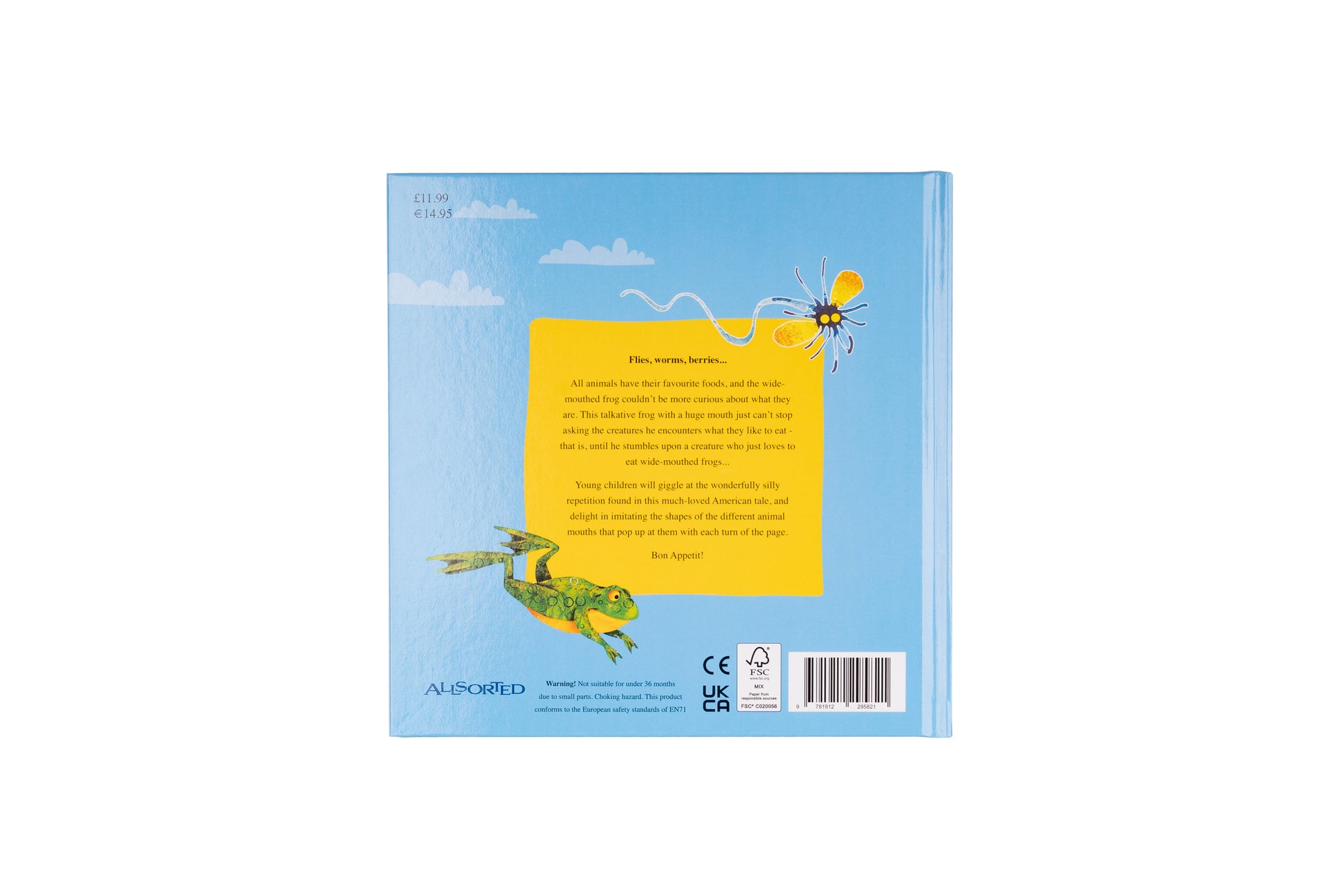 The Wide Mouthed Frog Pop Up Book | Gift Book | Books Make Great Gifts