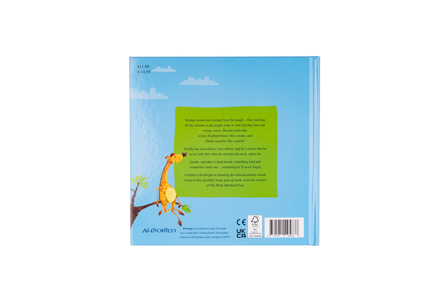 The Giraffe Who Cock a Doodle Doo'd Pop Up Book | Gift Book | Books Make Great Gifts