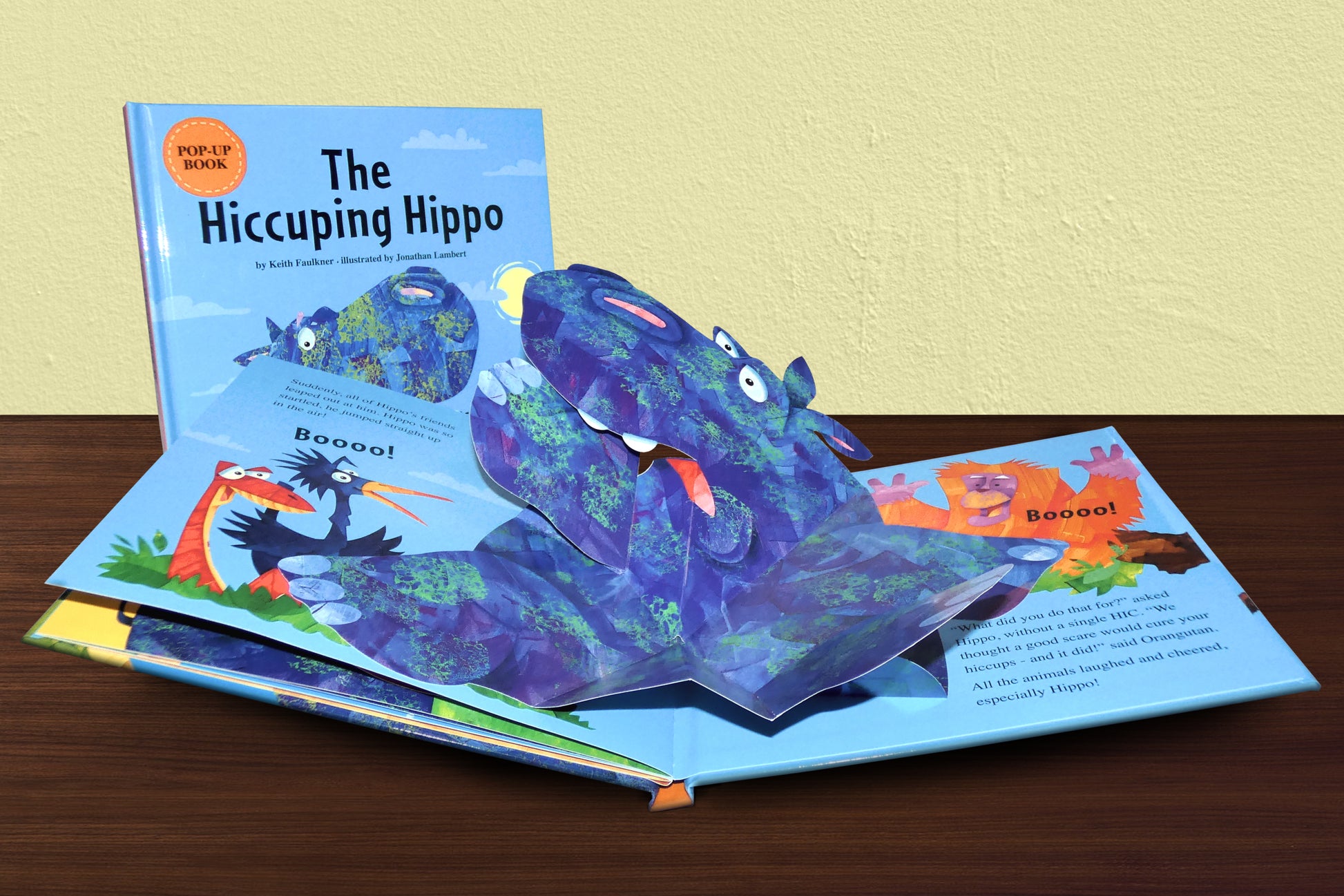 The Hiccuping Hippo Pop Up Book | Gift Book | Books Make Great Gifts