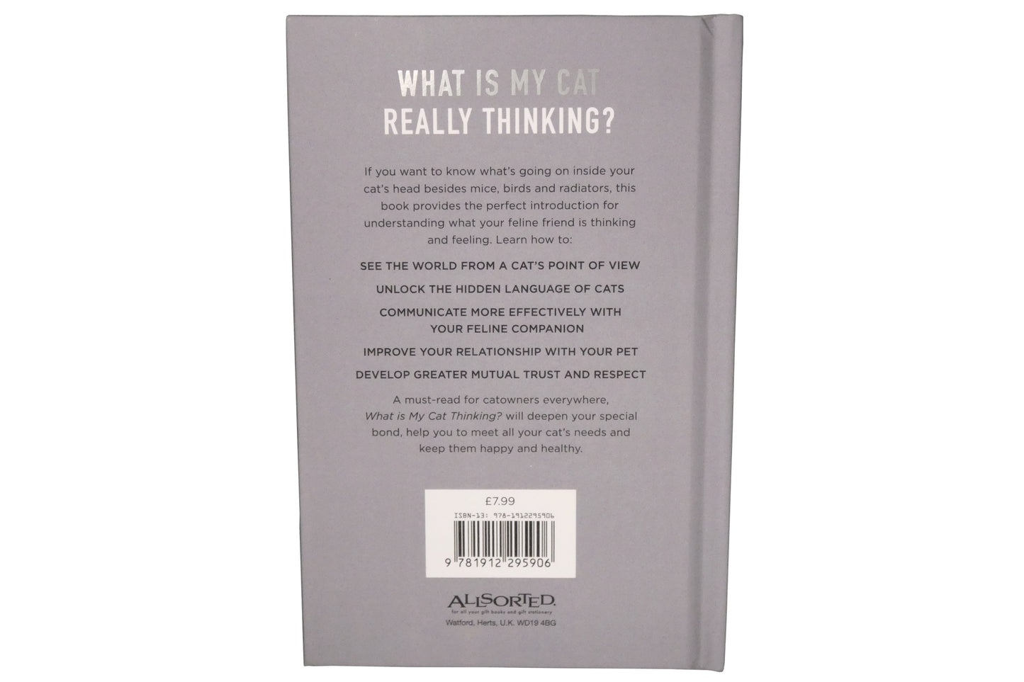 What Is My Cat Really Thinking? | Gift Book | Books Make Great Gifts