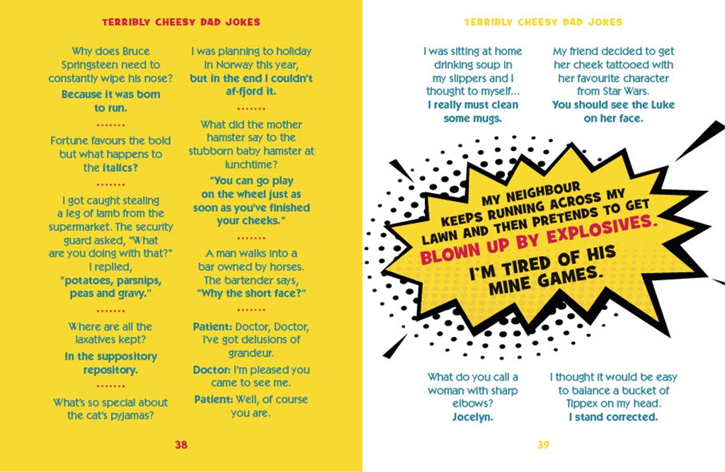 Terribly Cheesy Dad Jokes | Gift Book | Books Make Great Gifts