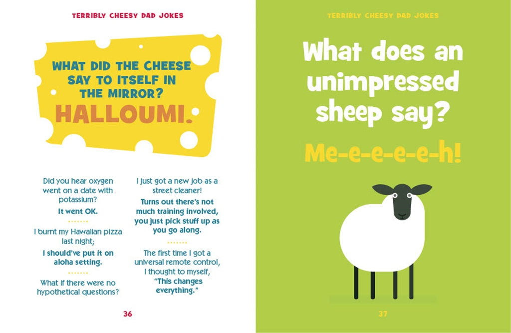 Terribly Cheesy Dad Jokes | Gift Book | Books Make Great Gifts