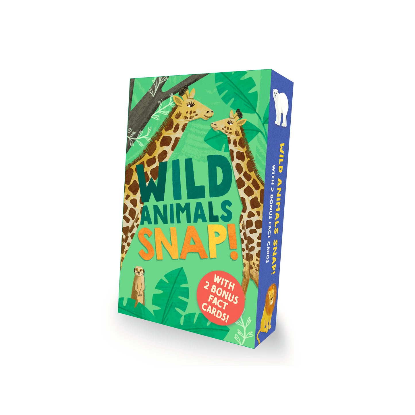 Wild Animal Snap! With 2 bonus fact cards | Gift Book | Books Make Great Gifts