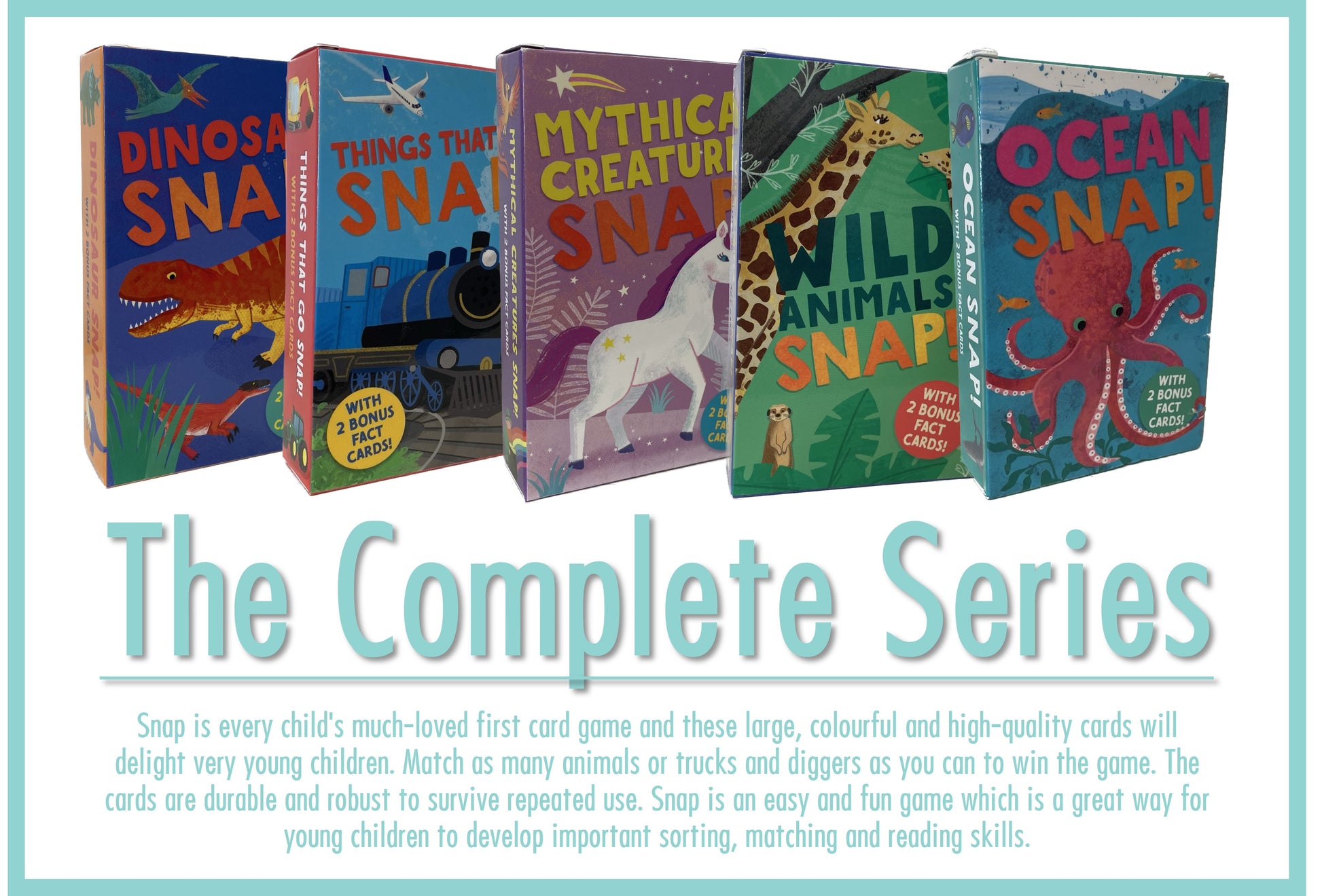 Ocean Snap! With 2 bonus fact cards | Gift Book | Books Make Great Gifts