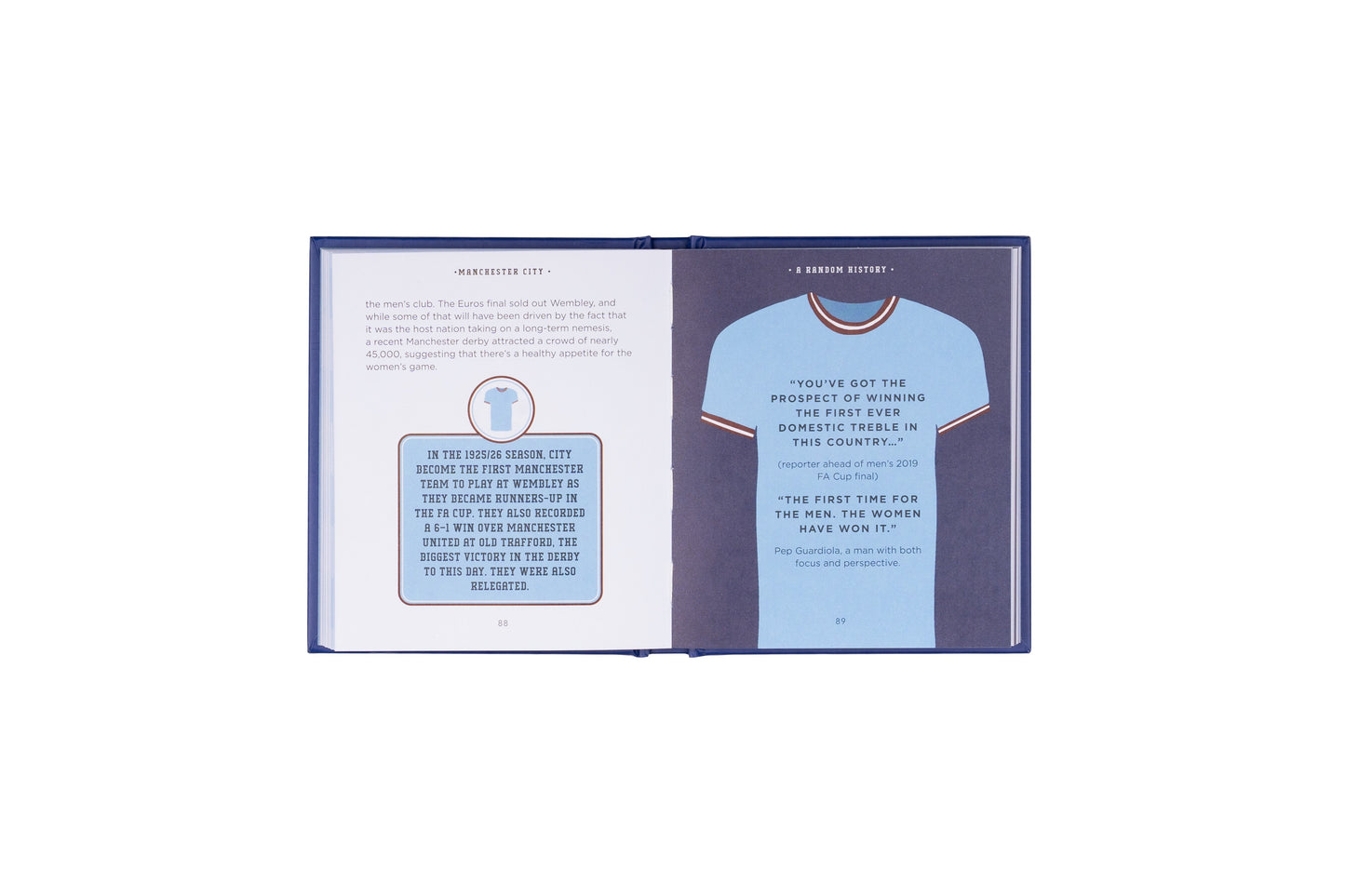 Random History Manchester City | Gift Book | Books Make Great Gifts