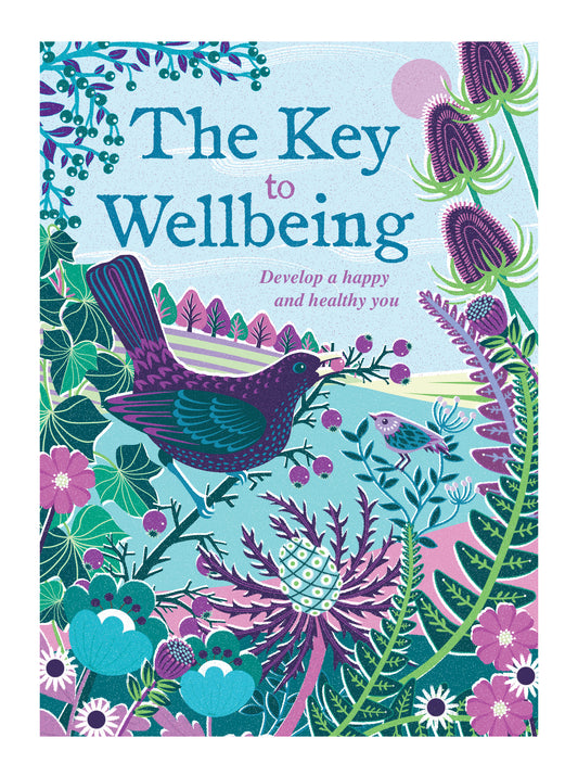 The Key to Wellbeing. Develop a happy and healthy you. | Gift Book | Books Make Great Gifts