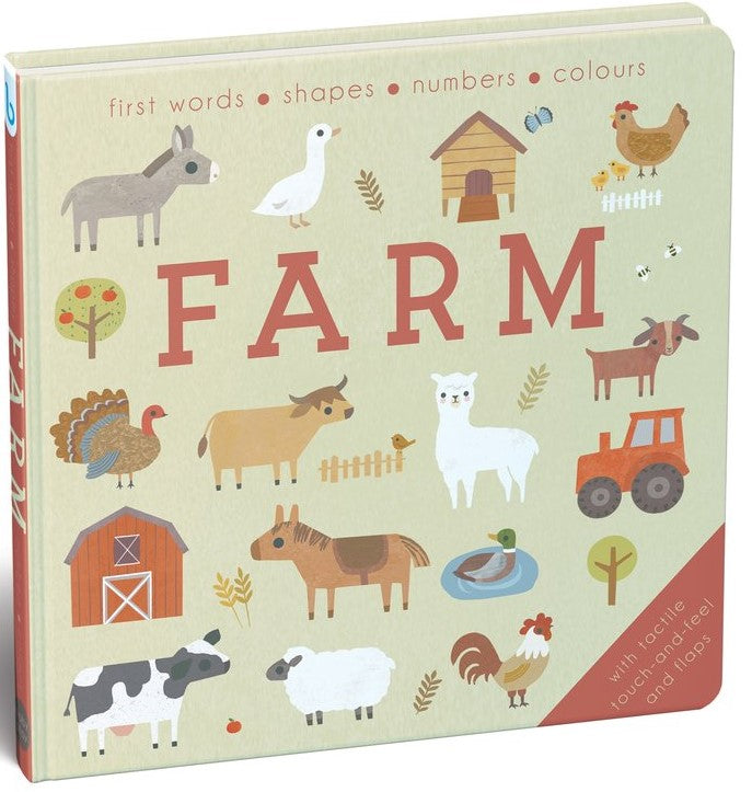 Farm - Tactile touch and feel and flaps | Gift Book | Books Make Great Gifts