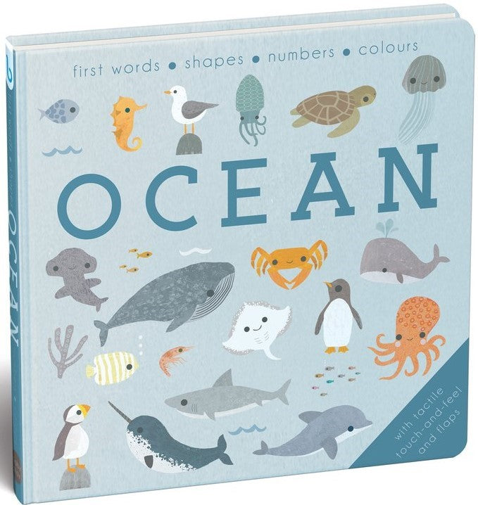 Ocean - Tactile touch and feel and flaps | Gift Book | Books Make Great Gifts