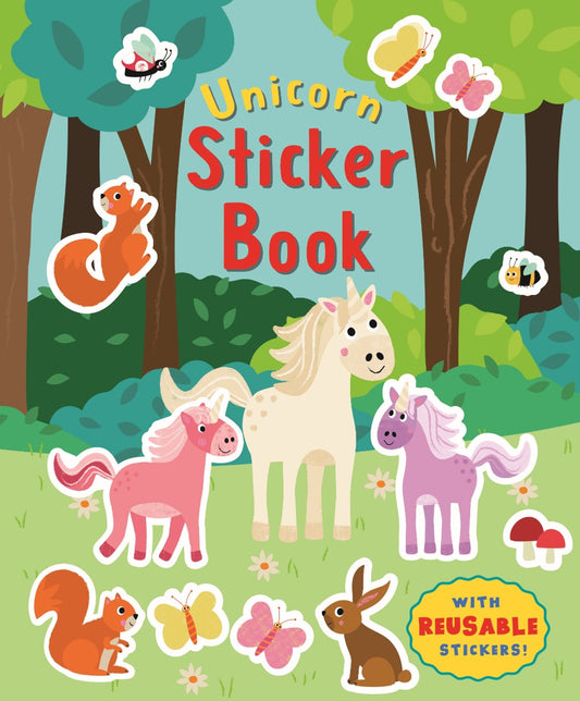 Unicorns Sticker Book. With reusable stickers | Gift Book | Books Make Great Gifts