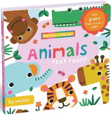 Big Wonders - Animals That Roam! A Giant Flap Book | Gift Book | Books Make Great Gifts