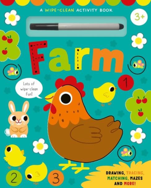 Wipe Clean Activity: Farm | Gift Book | Books Make Great Gifts