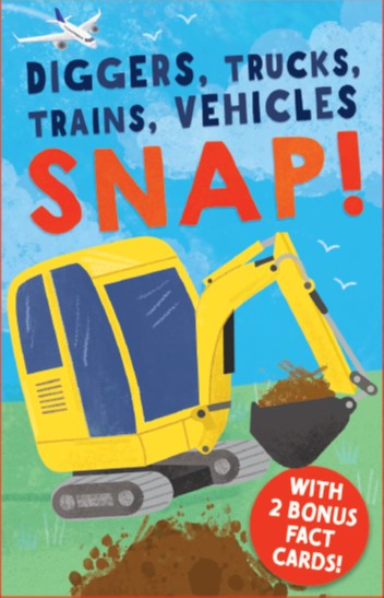 Diggers Trucks Trains Vehicles Snap! | Gift Book | Books Make Great Gifts