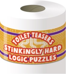 Toilet Teasers Stinkingly Hard Logic Puzzles | Gift Book | Books Make Great Gifts