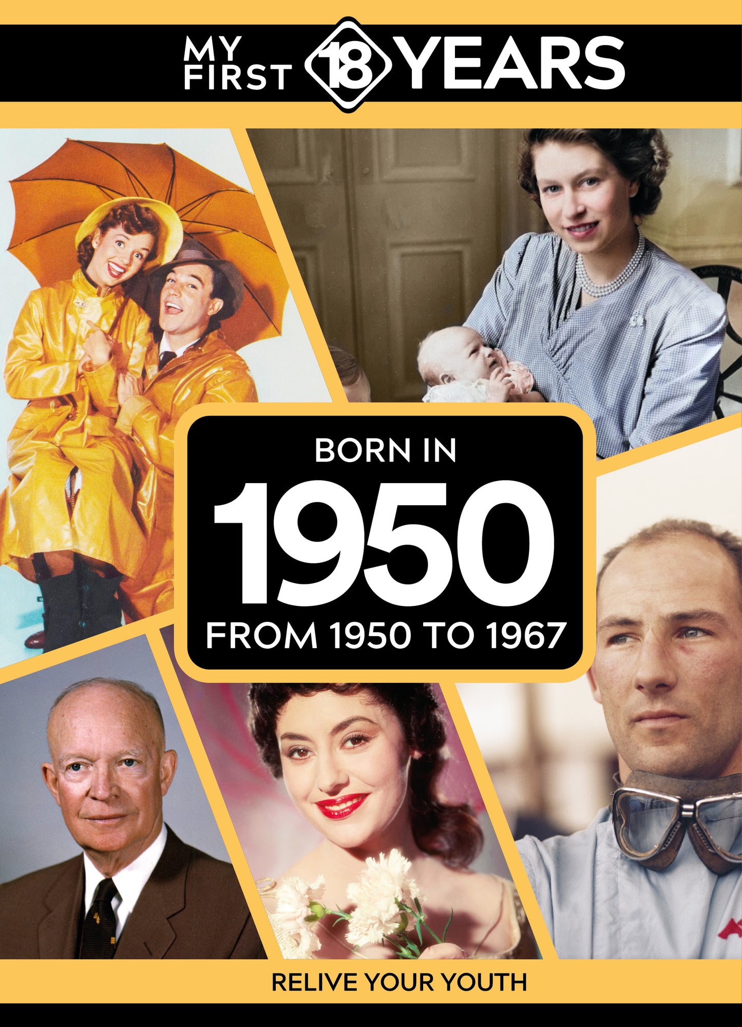 My First 18 Years - Born in 1950 | Gift Book | Books Make Great Gifts