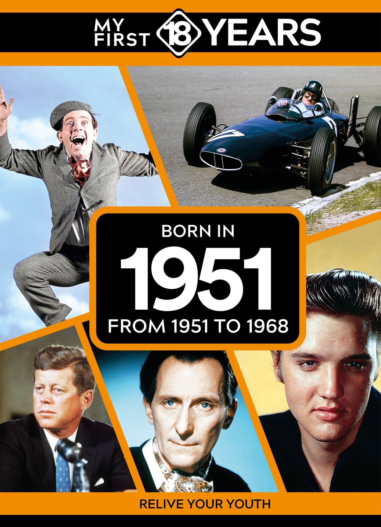My First 18 Years - Born in 1951 | Gift Book | Books Make Great Gifts