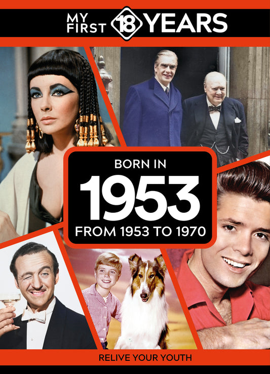 My First 18 Years - Born in 1953 | Gift Book | Books Make Great Gifts