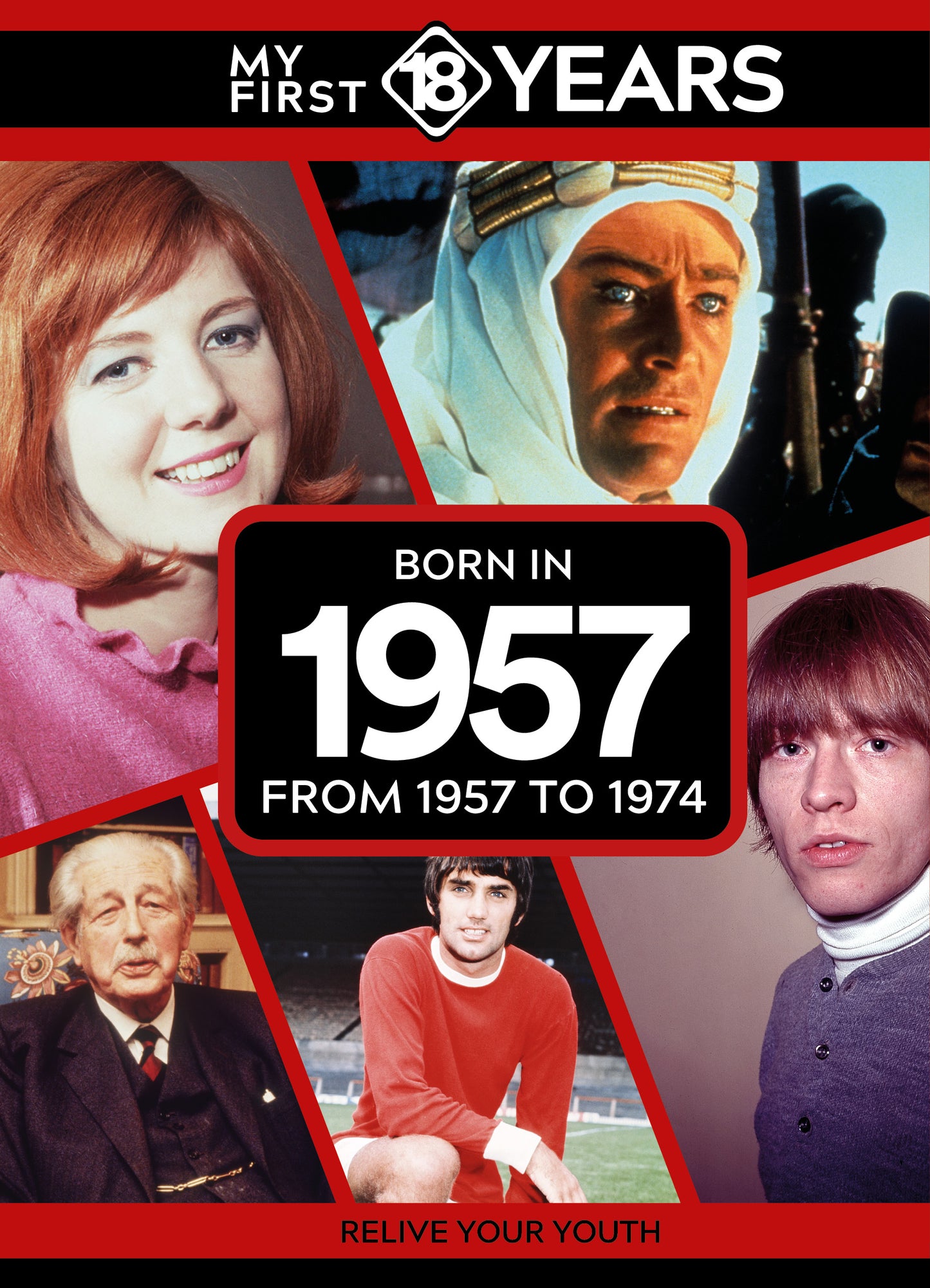 My First 18 Years - Born in 1957 | Gift Book | Books Make Great Gifts