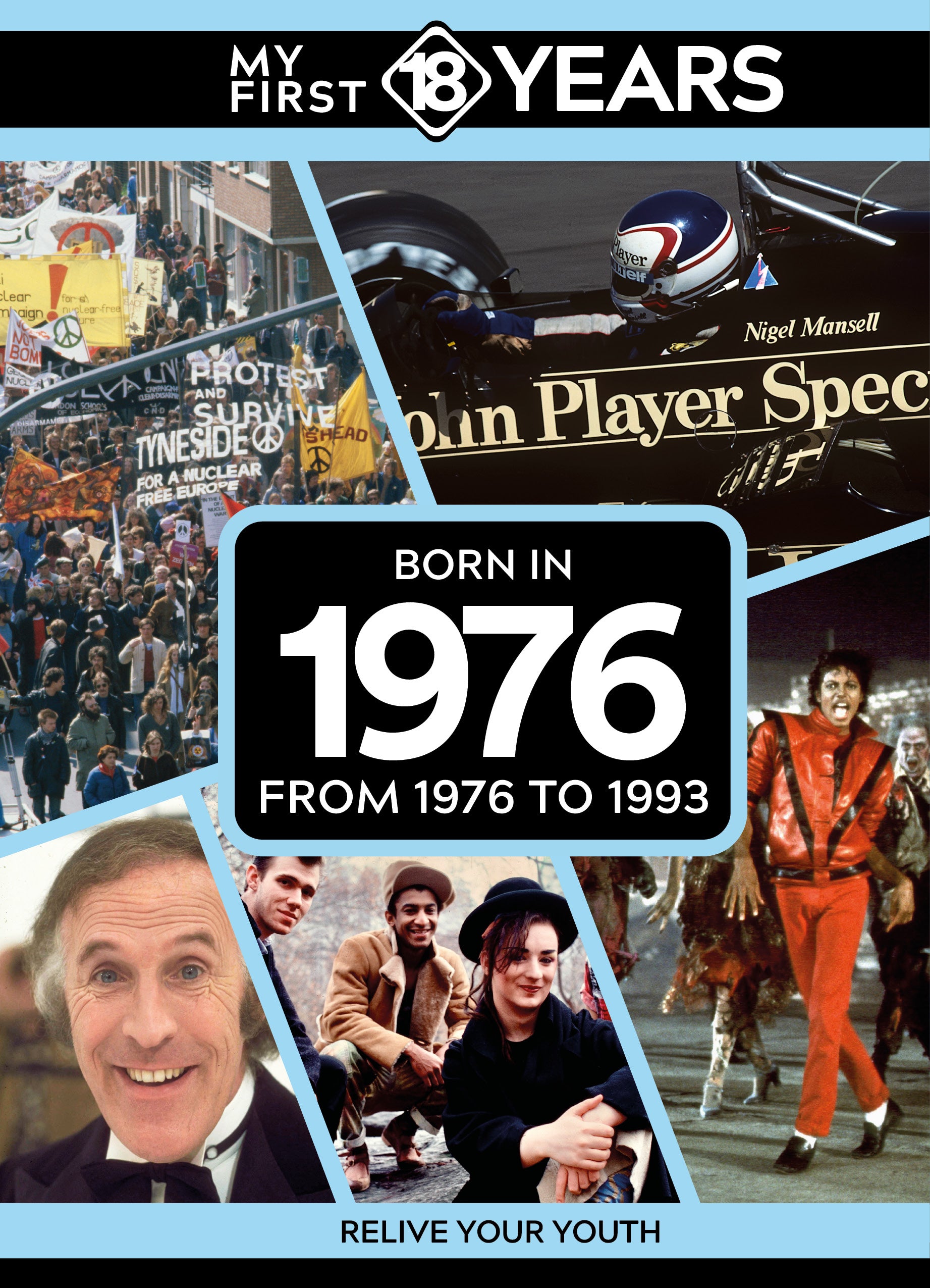 My First 18 Years - Born in 1976 | Gift Book | Books Make Great Gifts