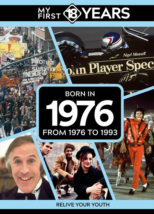 My First 18 Years - Born in 1976 | Gift Book | Books Make Great Gifts