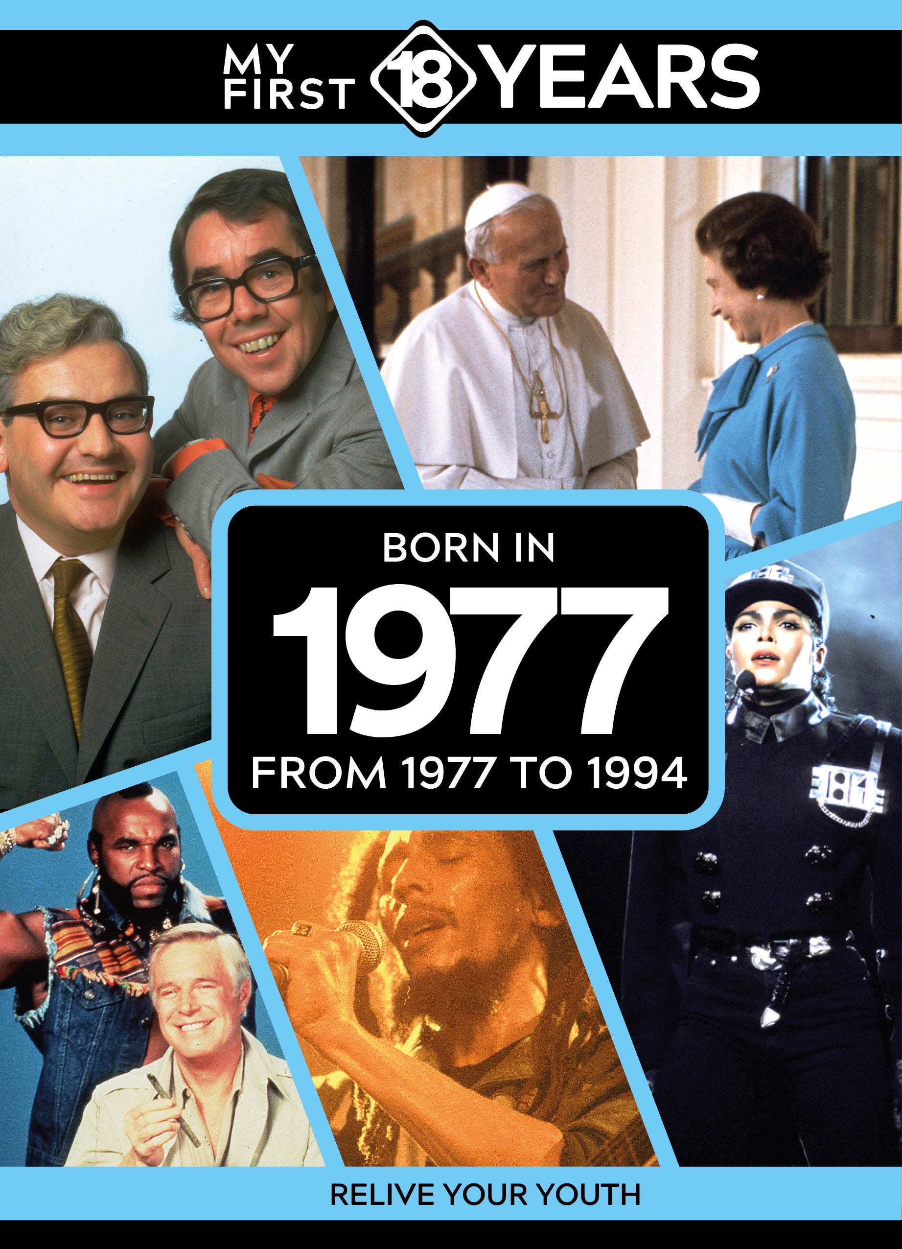 My First 18 Years - Born in 1977 | Gift Book | Books Make Great Gifts