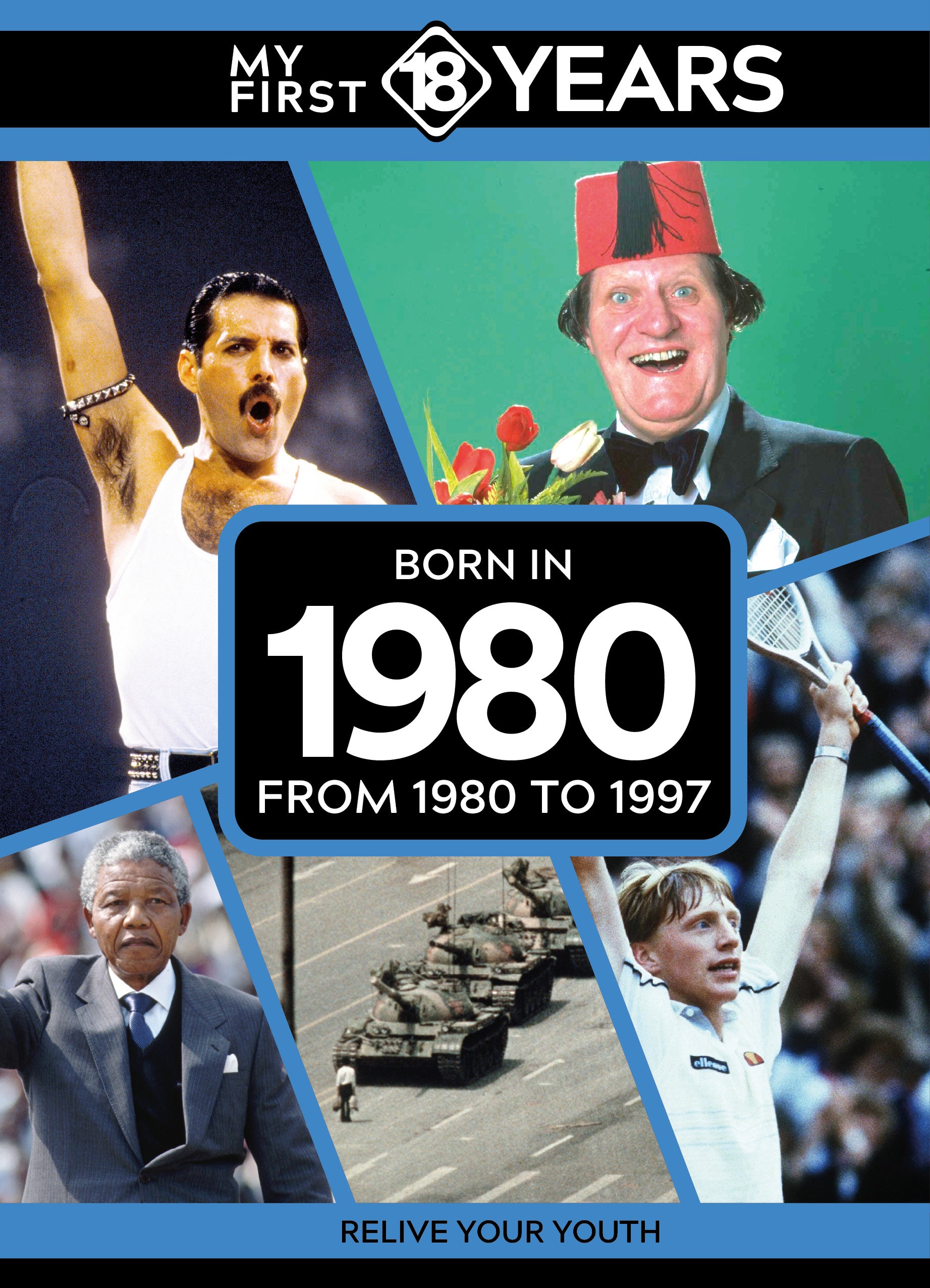 My First 18 Years - Born in 1980 | Gift Book | Books Make Great Gifts